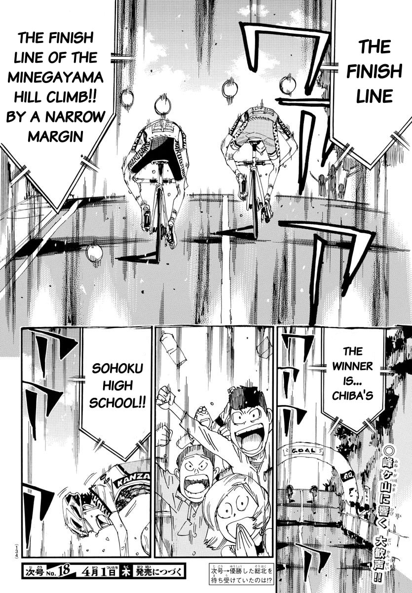 Yowamushi Pedal Chapter 632 page 20 - 