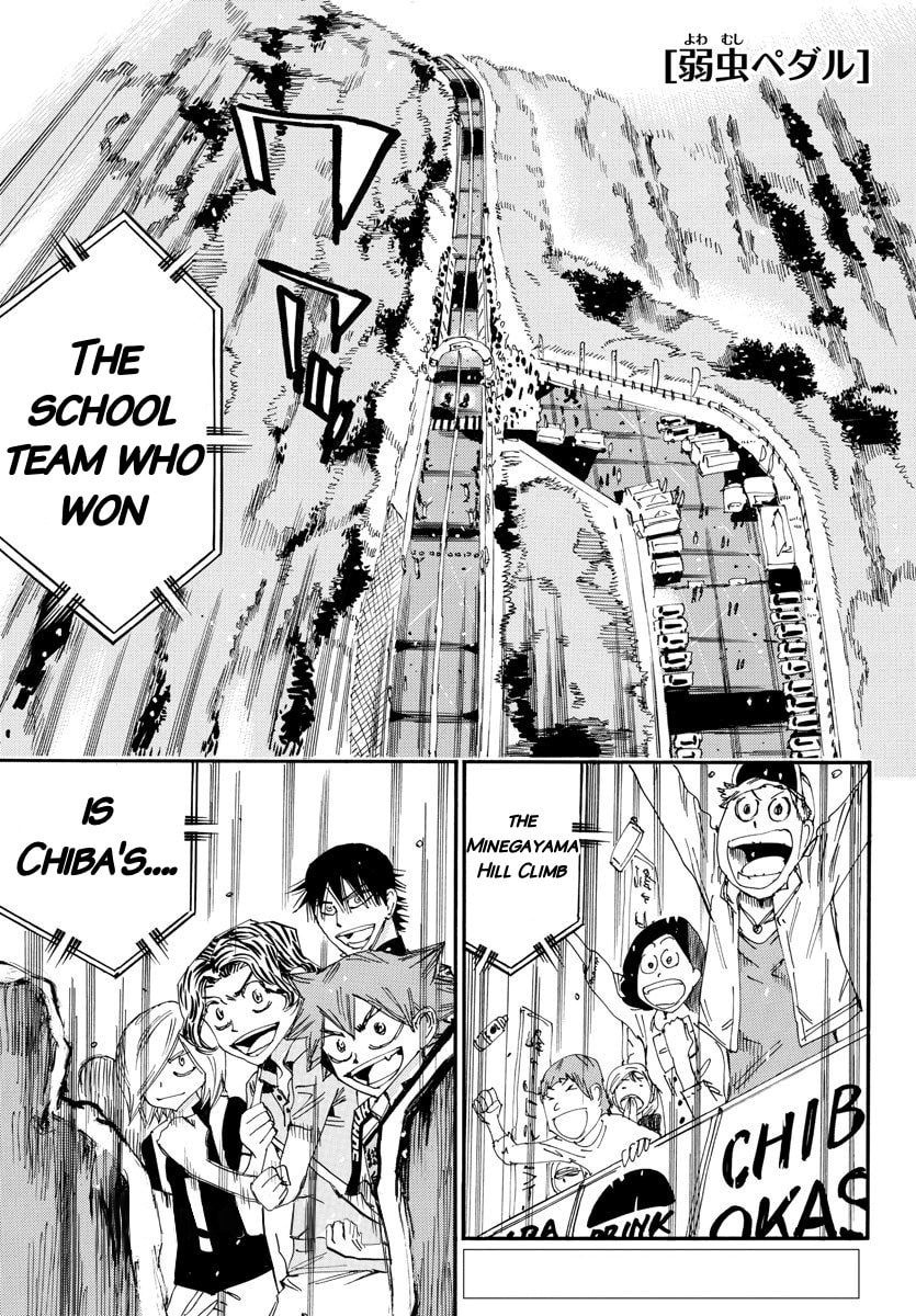 Yowamushi Pedal Chapter 633 page 1 - 