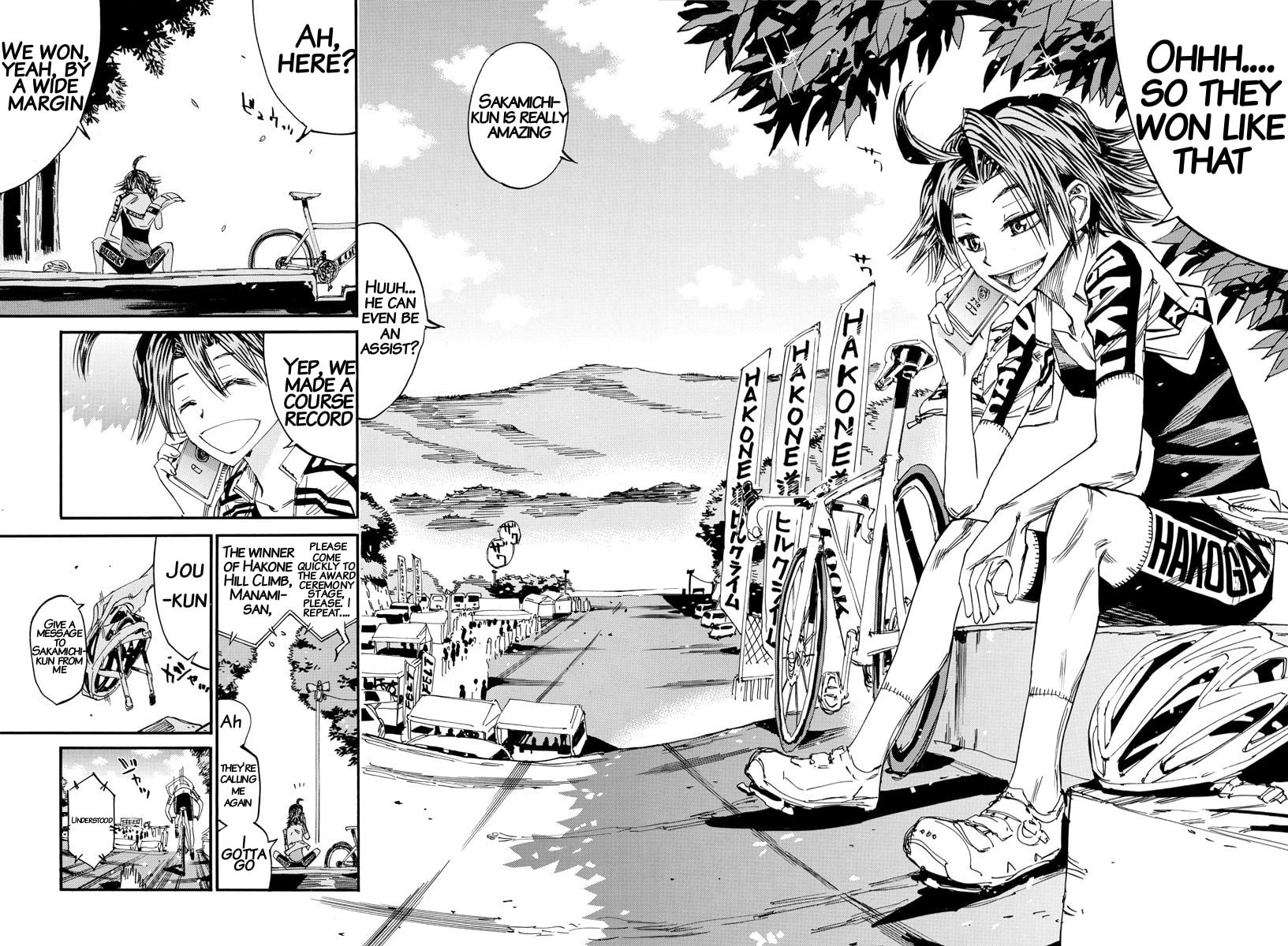 Yowamushi Pedal Chapter 633 page 14 - 