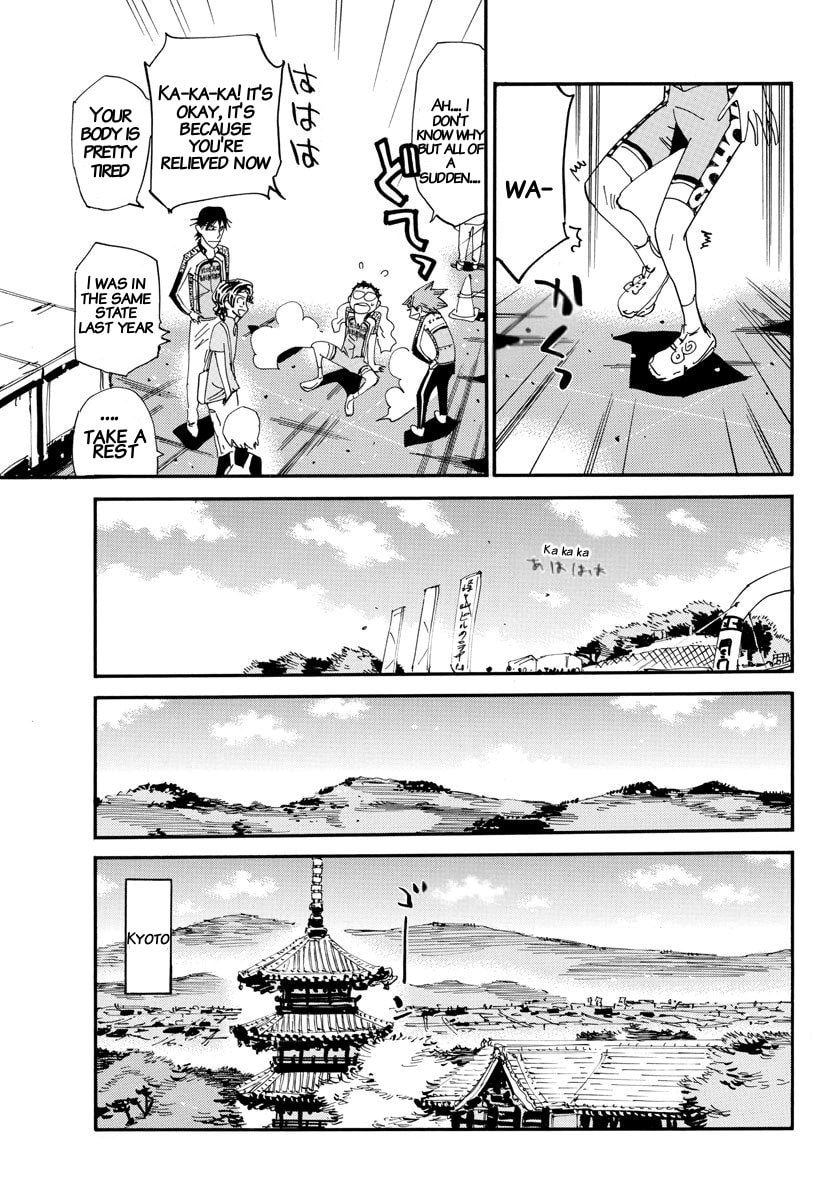 Yowamushi Pedal Chapter 633 page 18 - 