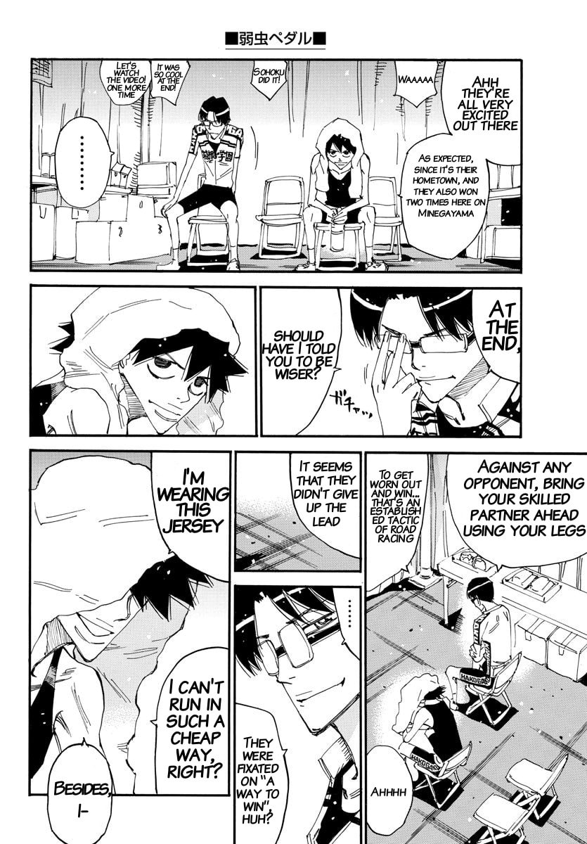 Yowamushi Pedal Chapter 633 page 10 - 