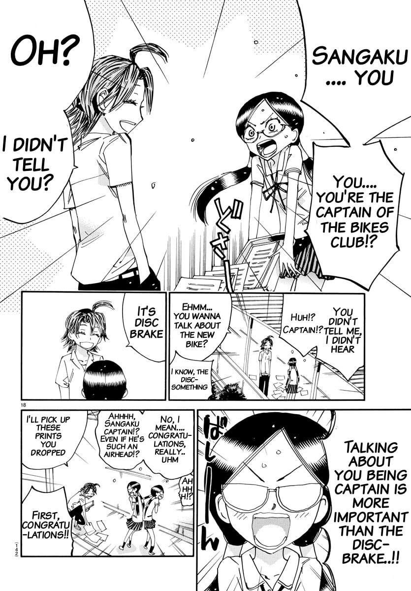 Yowamushi Pedal Chapter 635 page 17 - 