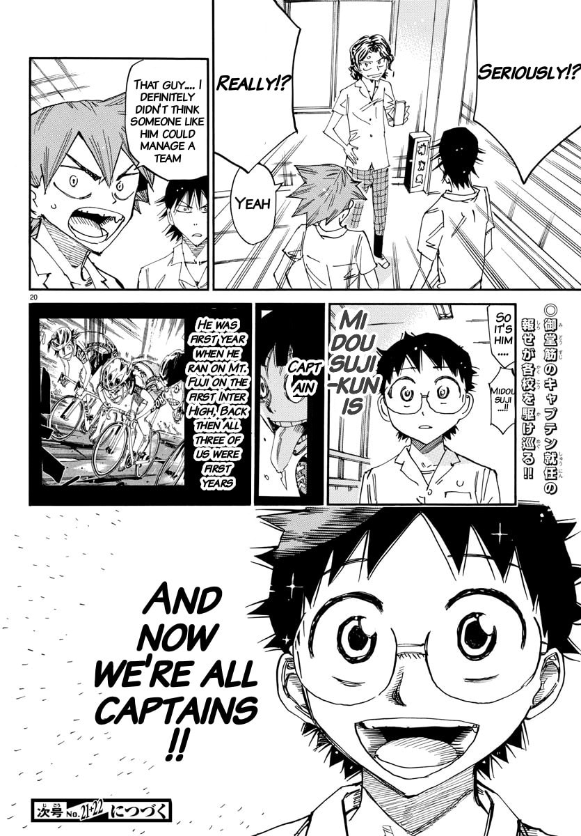 Yowamushi Pedal Chapter 635 page 19 - 