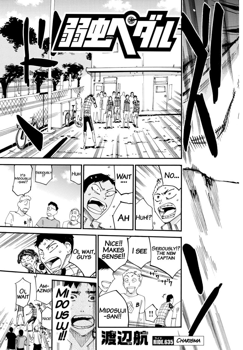 Yowamushi Pedal Chapter 635 page 3 - 