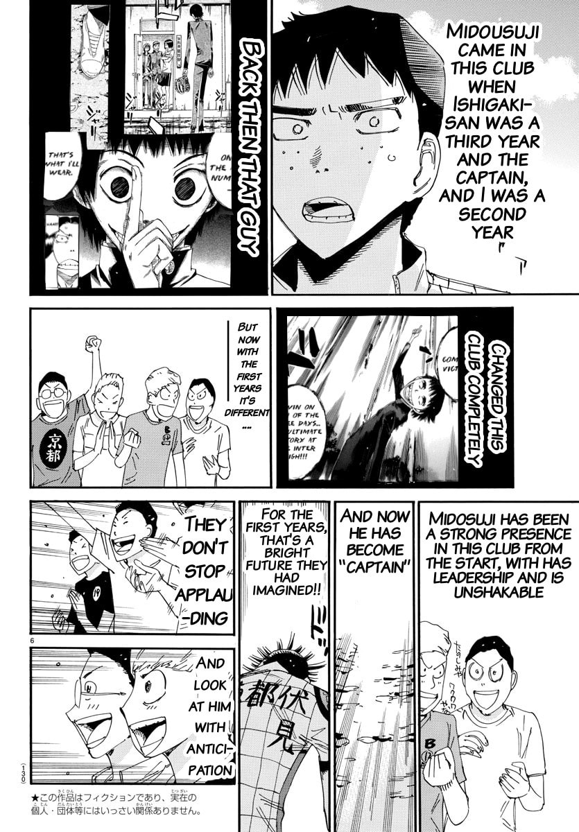 Yowamushi Pedal Chapter 635 page 6 - 