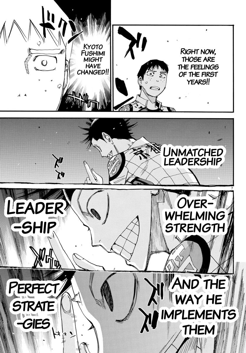 Yowamushi Pedal Chapter 635 page 7 - 