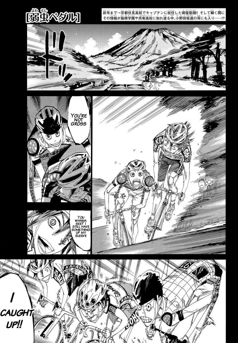 Yowamushi Pedal Chapter 636 page 1 - 