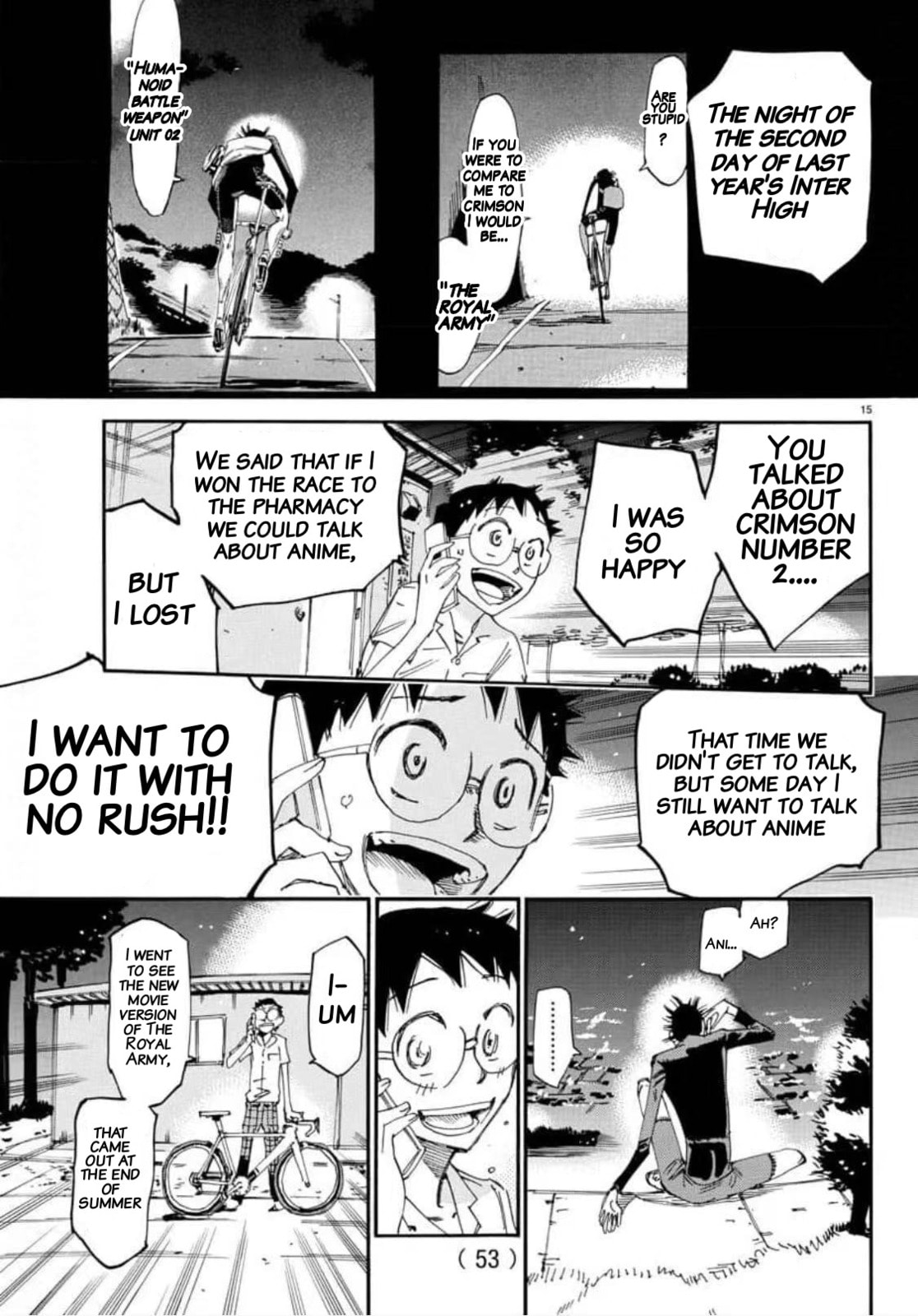 Yowamushi Pedal Chapter 636 page 14 - 