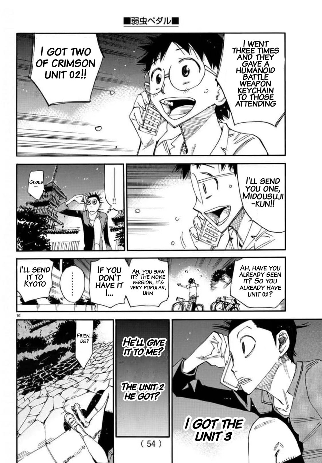 Yowamushi Pedal Chapter 636 page 15 - 