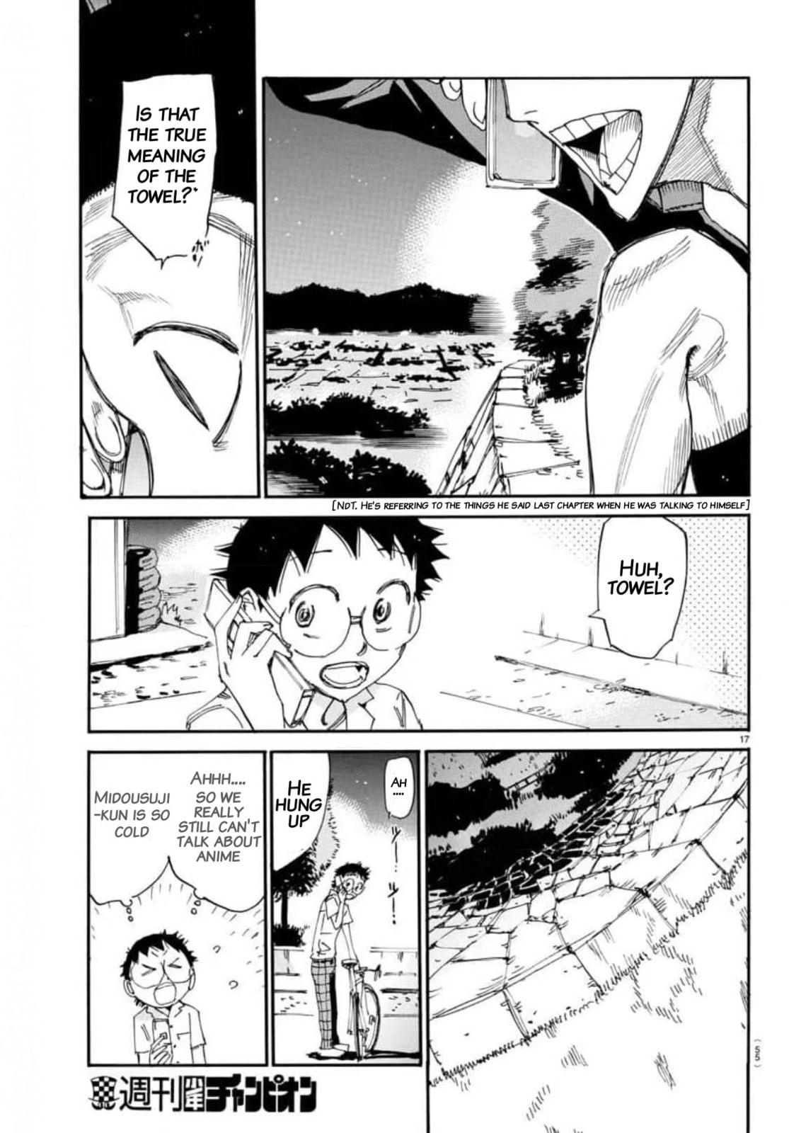 Yowamushi Pedal Chapter 636 page 16 - 