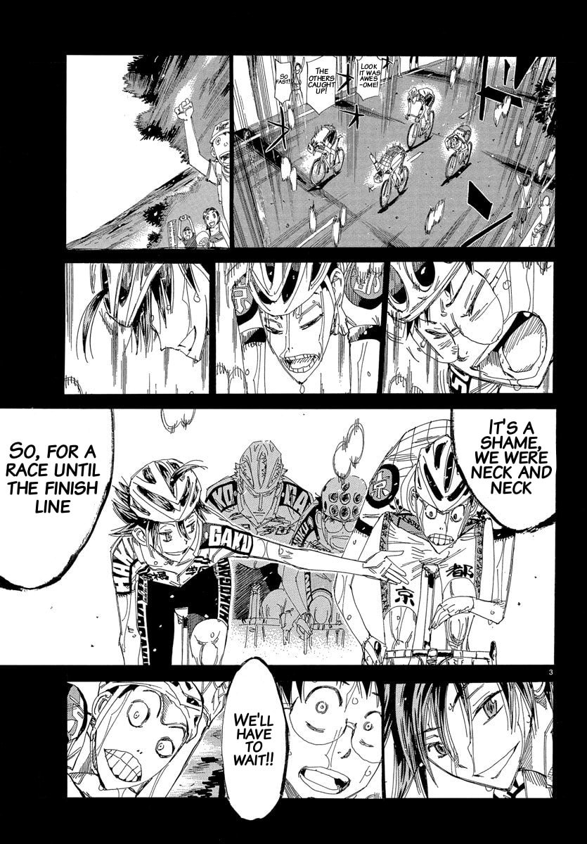 Yowamushi Pedal Chapter 636 page 3 - 