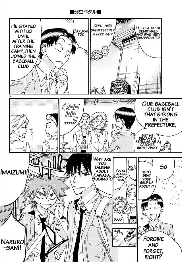 Yowamushi Pedal Chapter 637 page 12 - 