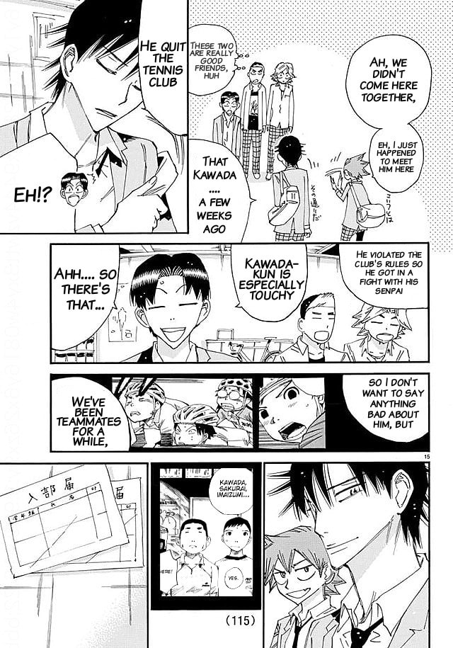 Yowamushi Pedal Chapter 637 page 13 - 