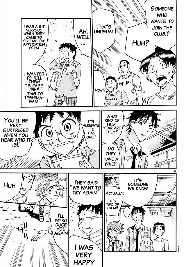 Yowamushi Pedal Chapter 637 page 15 - 