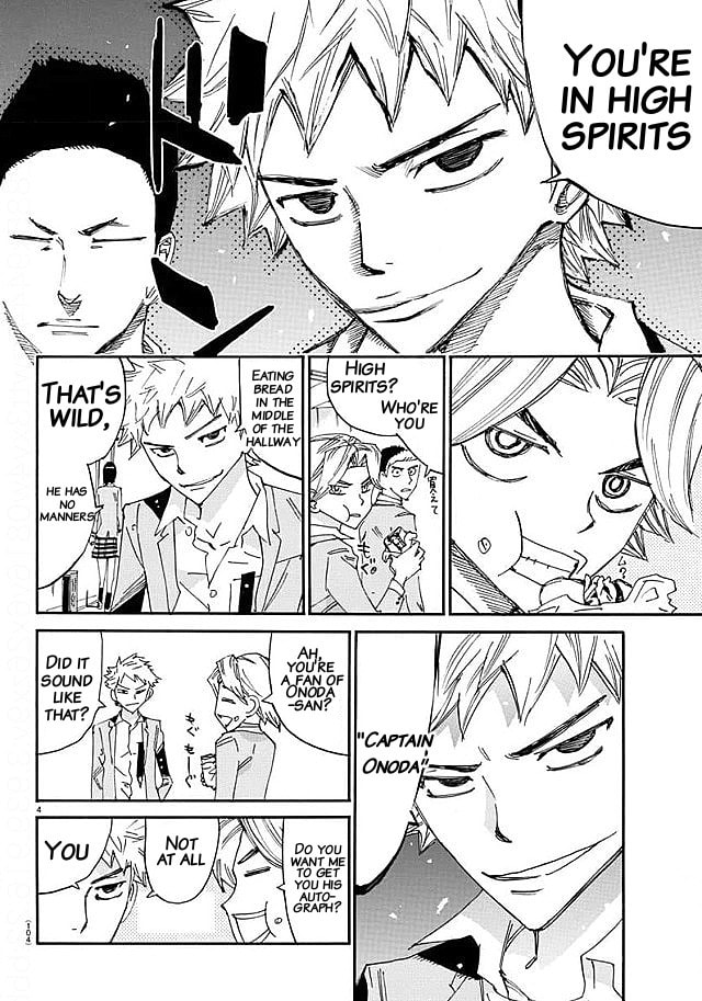 Yowamushi Pedal Chapter 637 page 3 - 