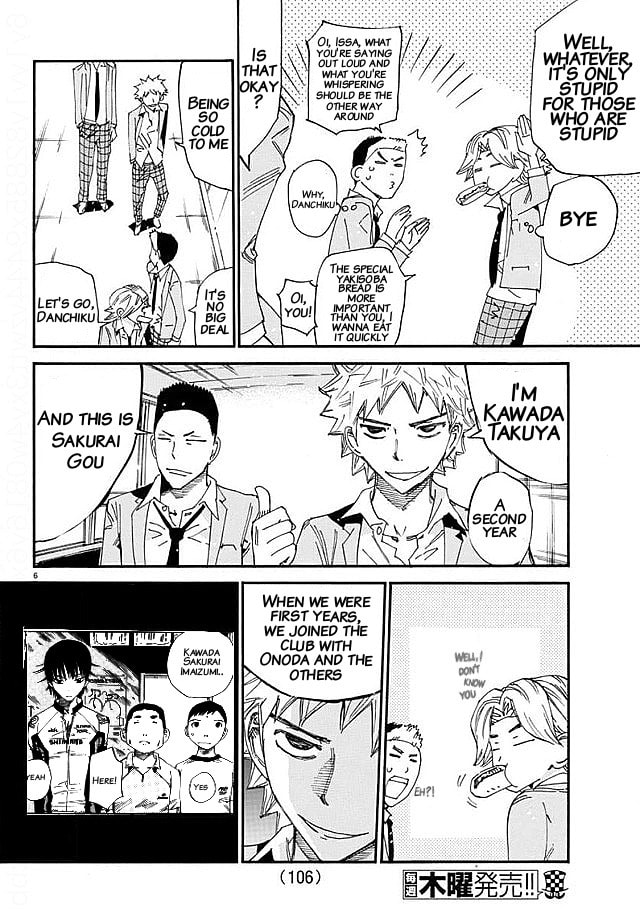 Yowamushi Pedal Chapter 637 page 5 - 