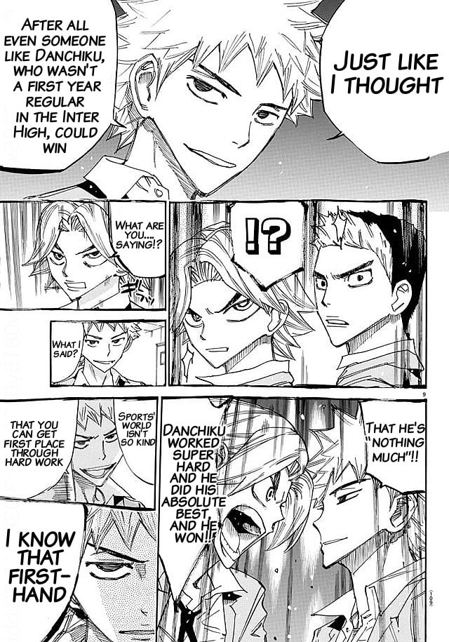 Yowamushi Pedal Chapter 637 page 8 - 