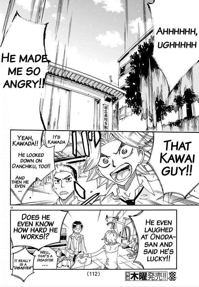 Yowamushi Pedal Chapter 637 page 10 - 