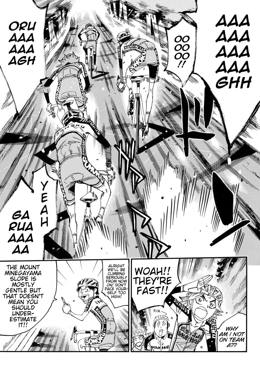 Yowamushi Pedal Chapter 638 page 15 - 