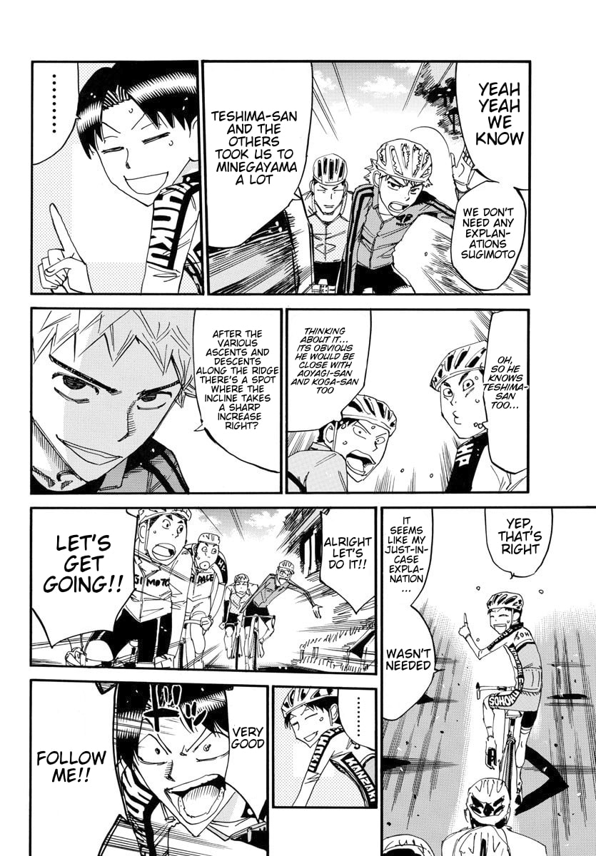 Yowamushi Pedal Chapter 638 page 16 - 