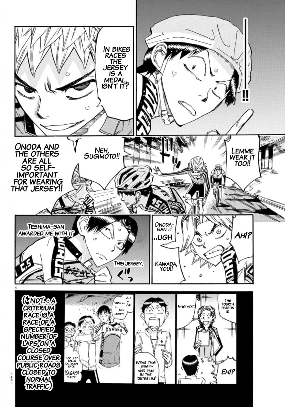 Yowamushi Pedal Chapter 639 page 3 - 