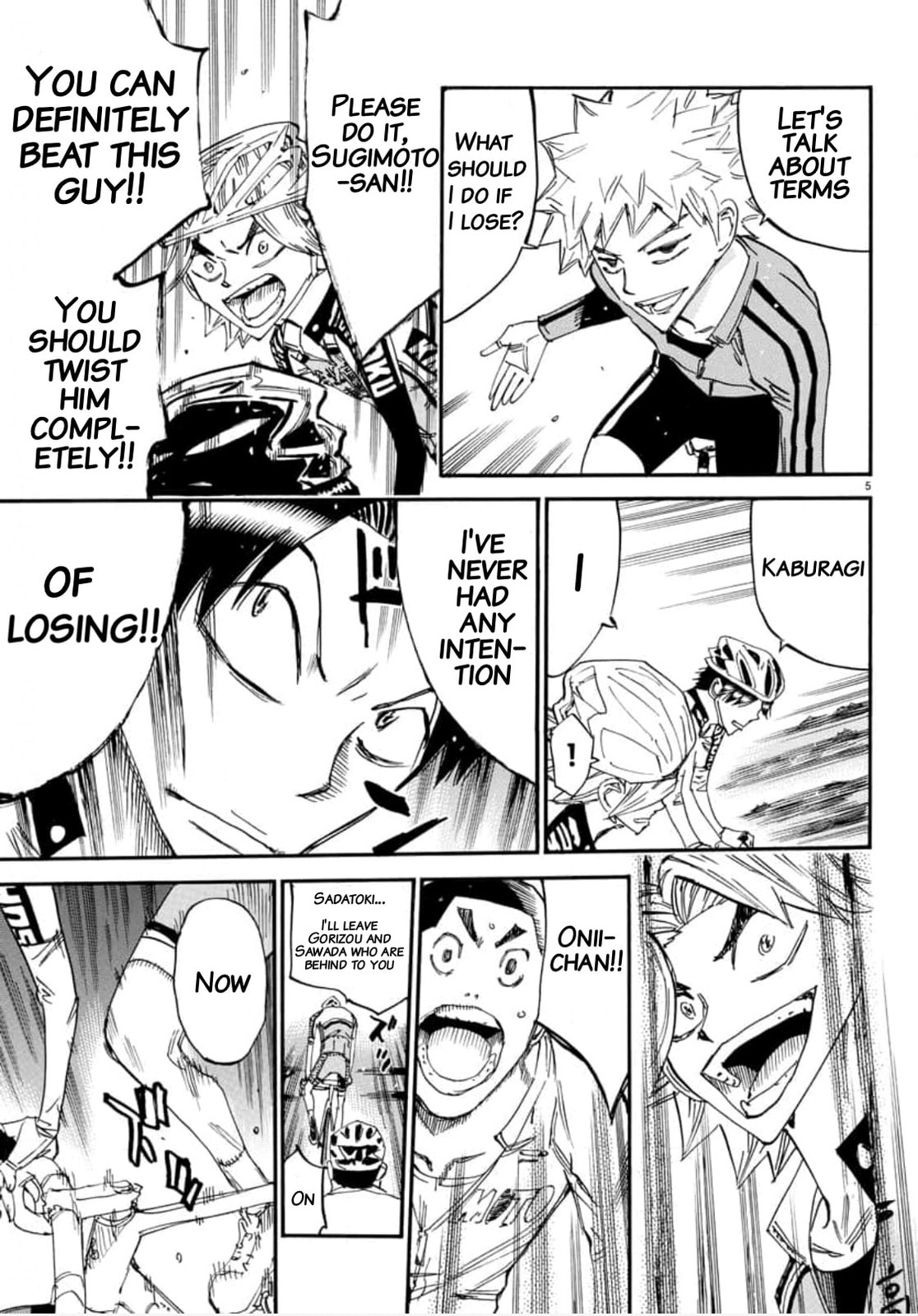 Yowamushi Pedal Chapter 639 page 4 - 