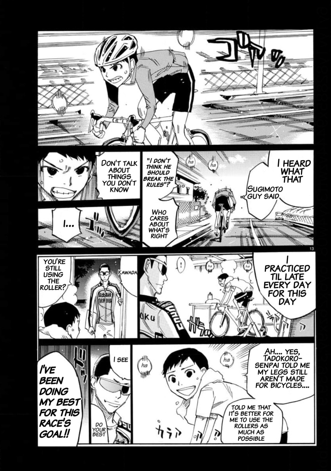 Yowamushi Pedal Chapter 640 page 11 - 
