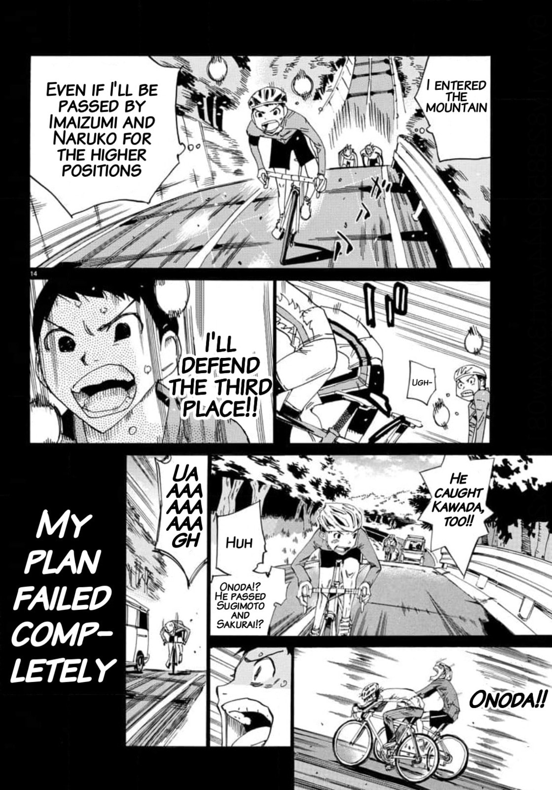 Yowamushi Pedal Chapter 640 page 12 - 