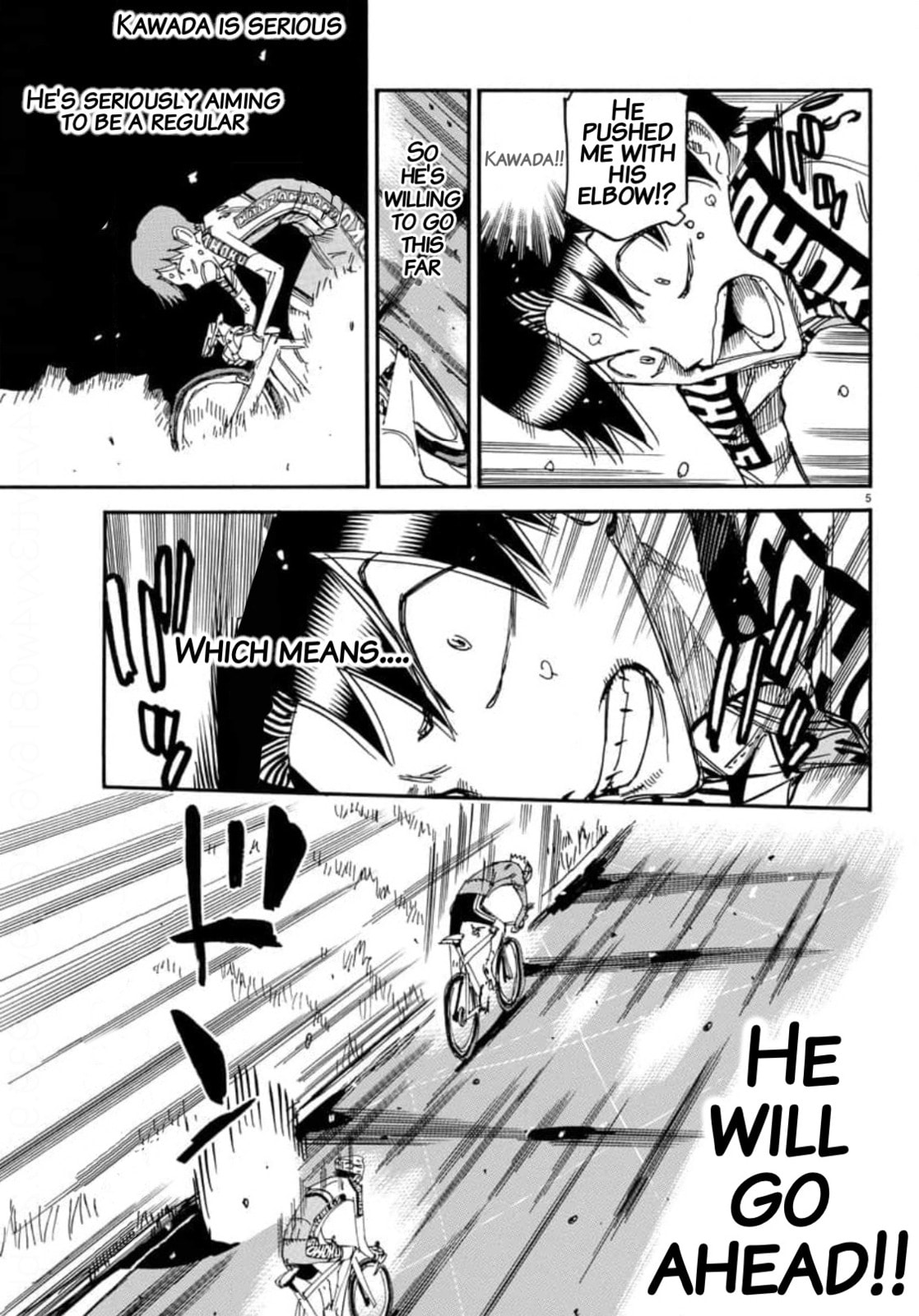 Yowamushi Pedal Chapter 640 page 4 - 