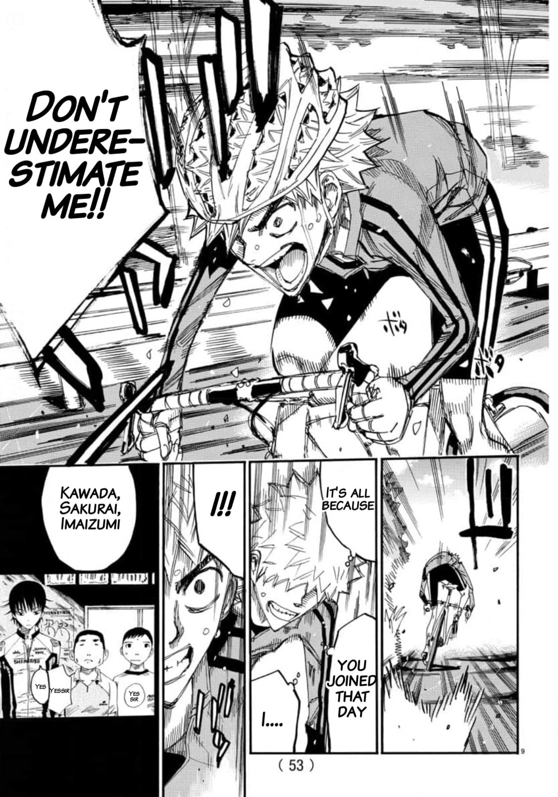 Yowamushi Pedal Chapter 640 page 7 - 