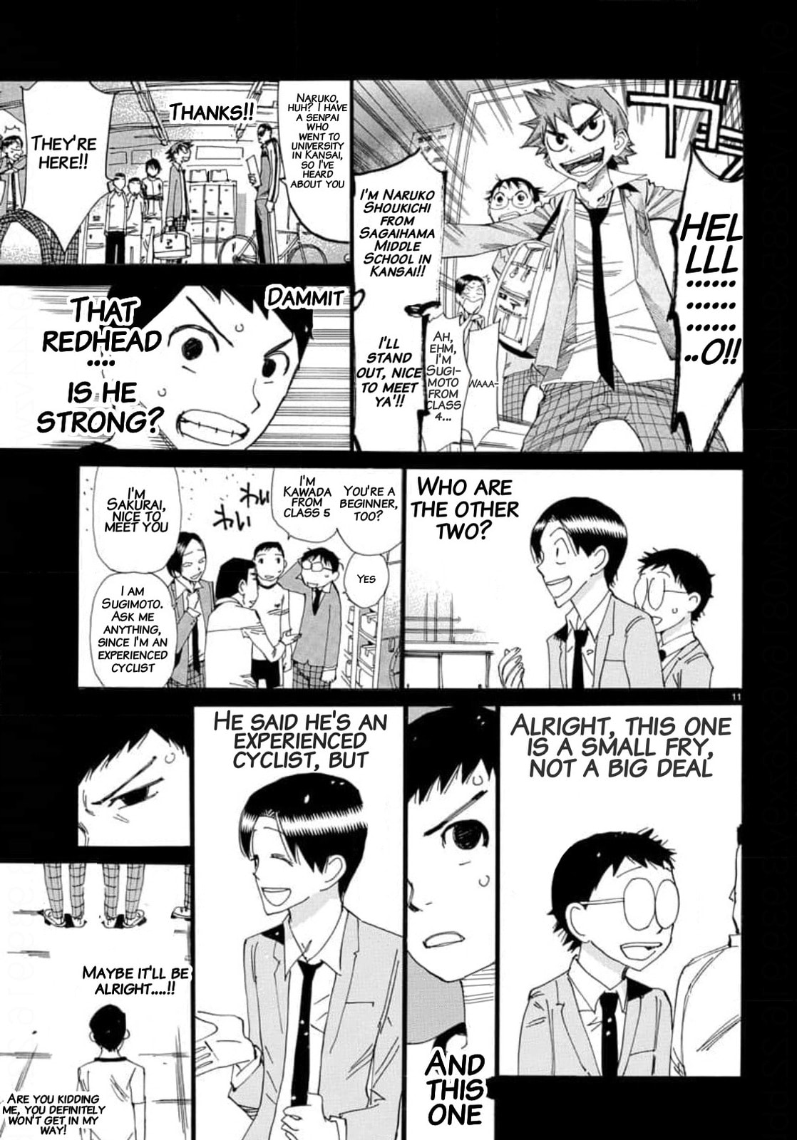 Yowamushi Pedal Chapter 640 page 10 - 
