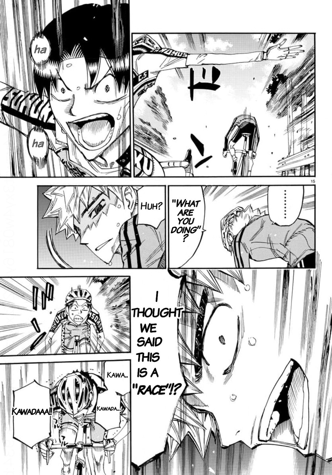 Yowamushi Pedal Chapter 641 page 11 - 