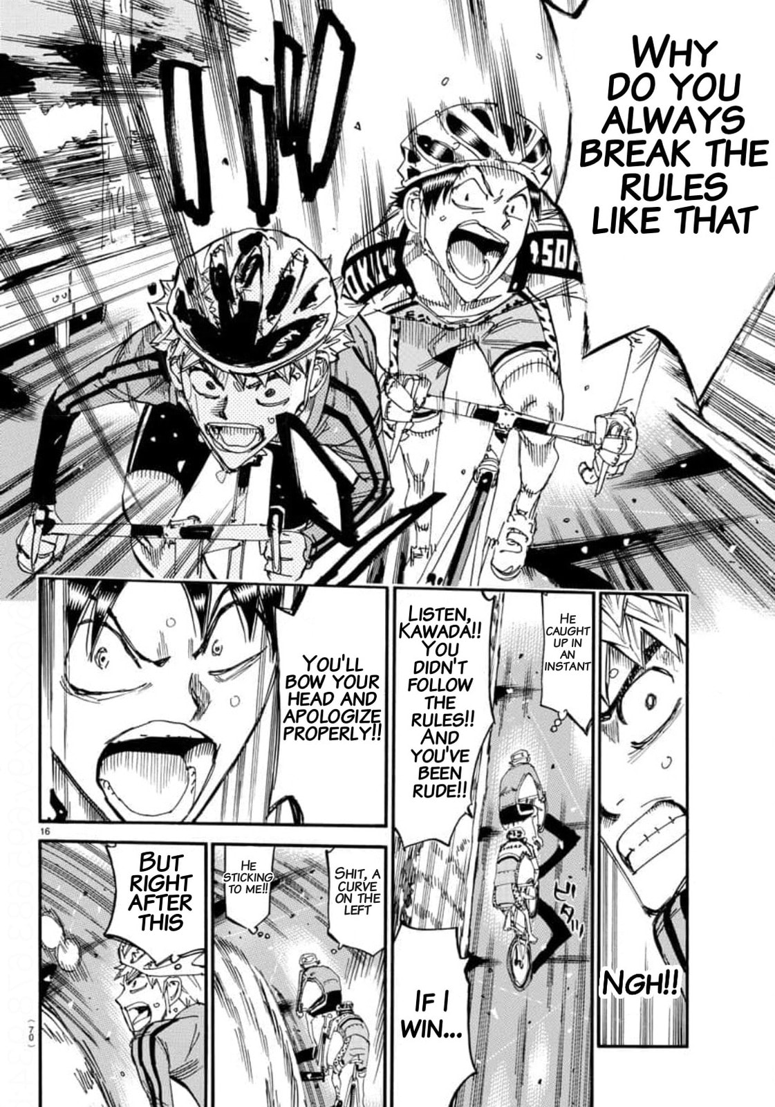 Yowamushi Pedal Chapter 641 page 12 - 