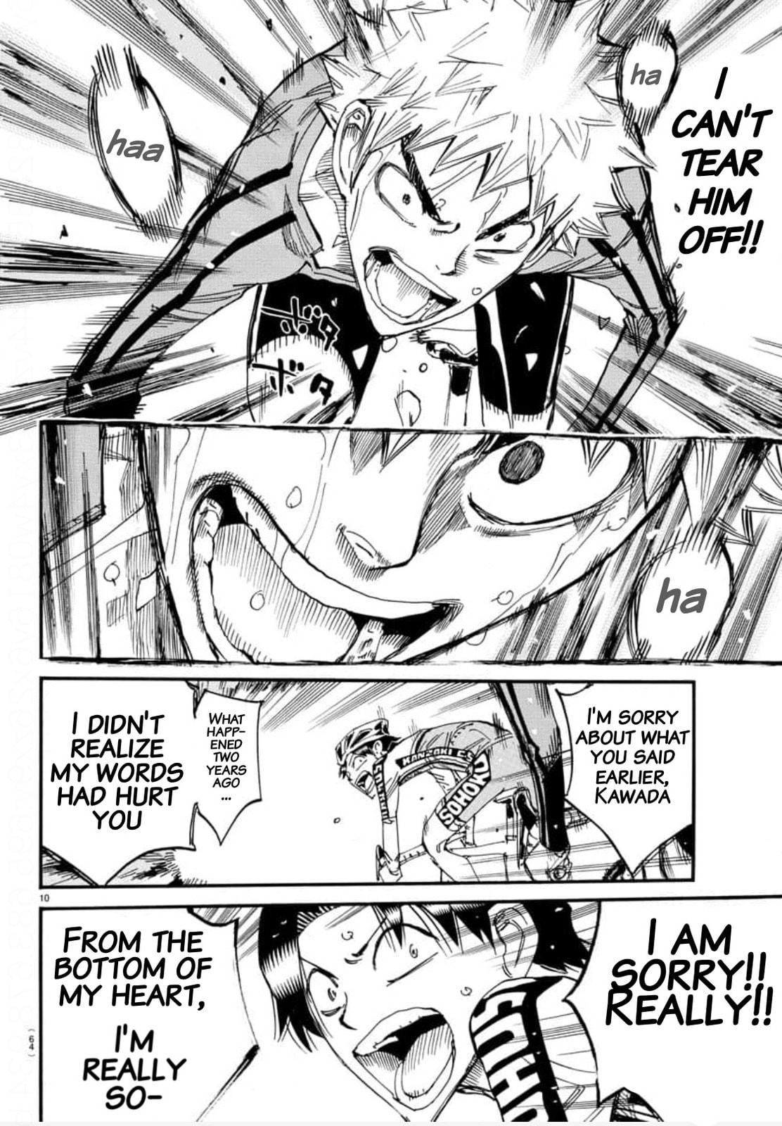 Yowamushi Pedal Chapter 641 page 7 - 