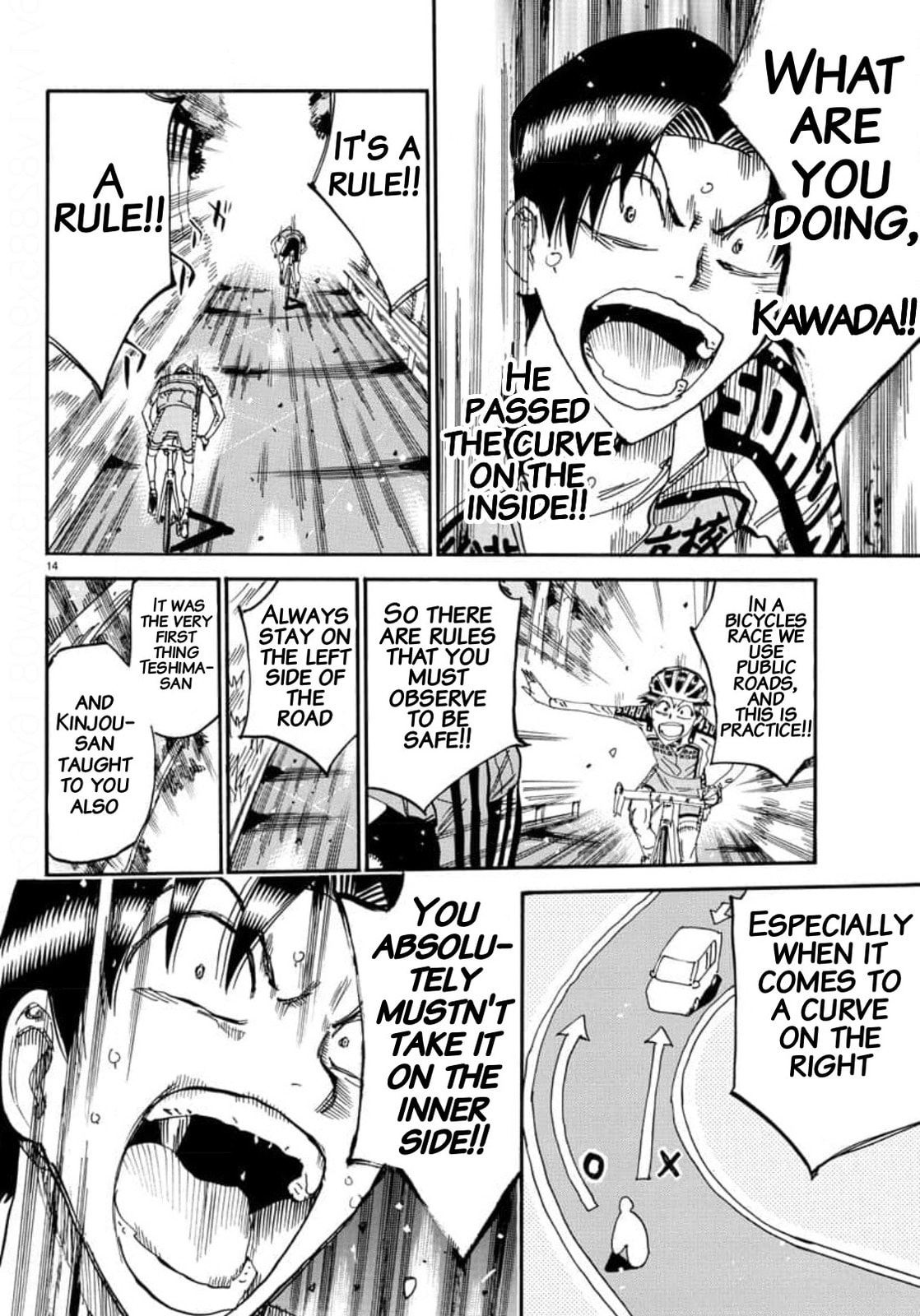 Yowamushi Pedal Chapter 641 page 10 - 