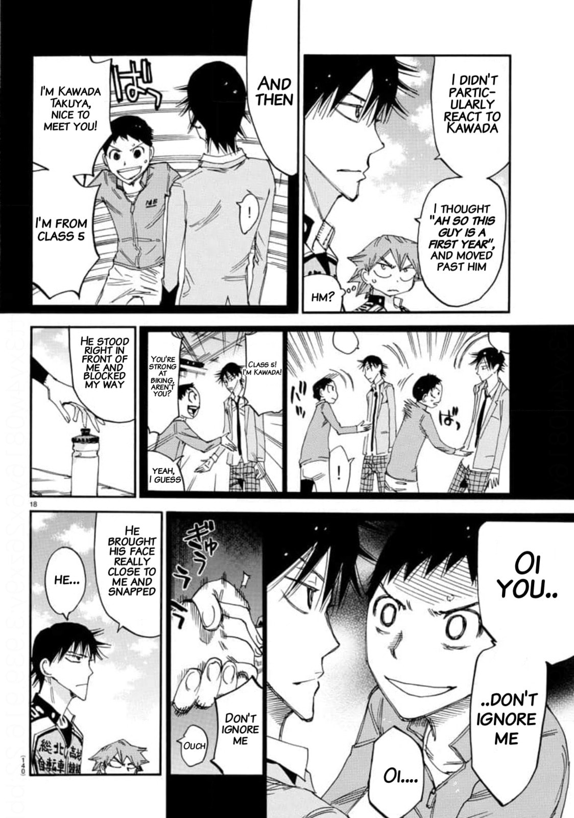 Yowamushi Pedal Chapter 642 page 16 - 