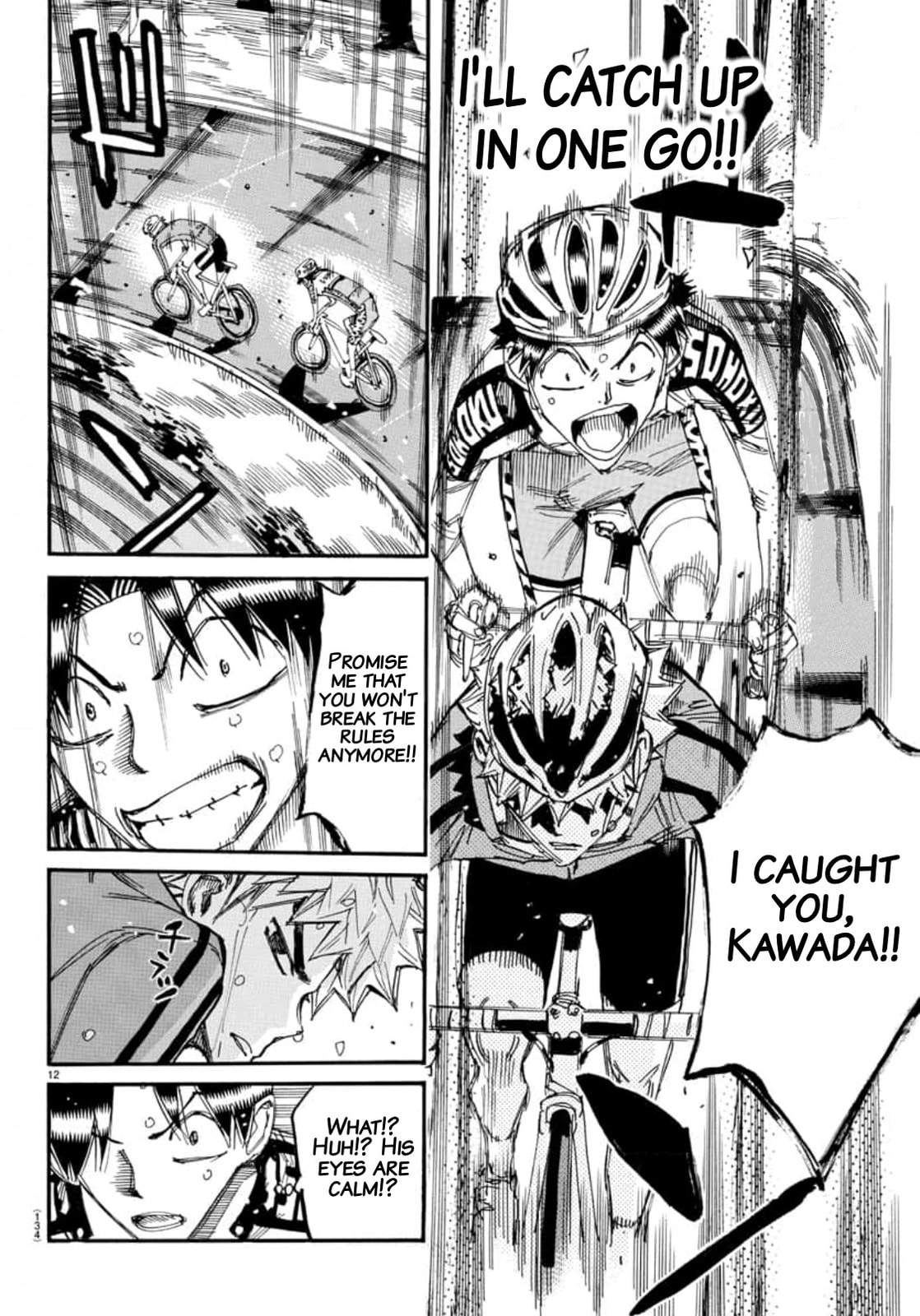 Yowamushi Pedal Chapter 642 page 10 - 
