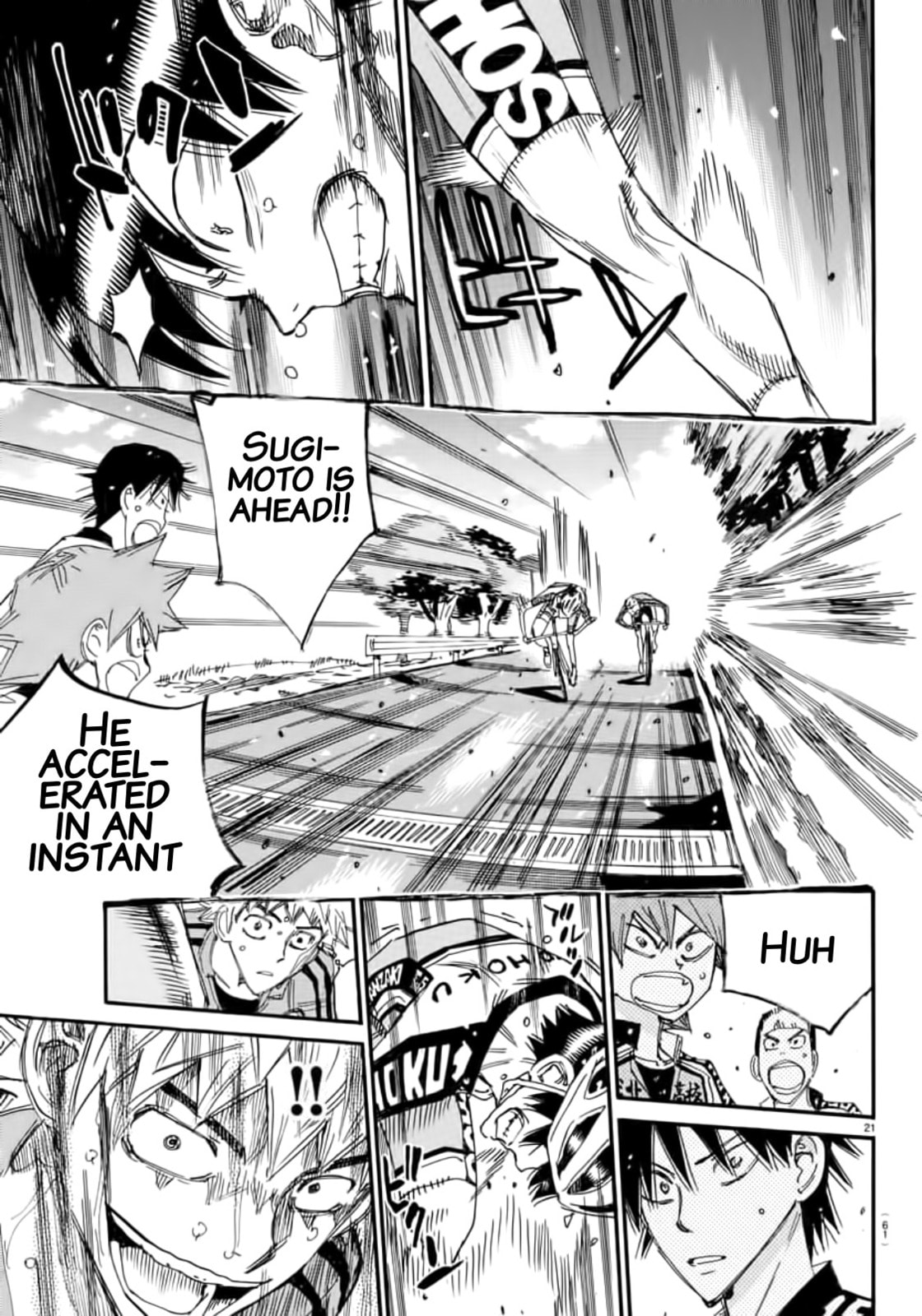 Yowamushi Pedal Chapter 643 page 16 - 
