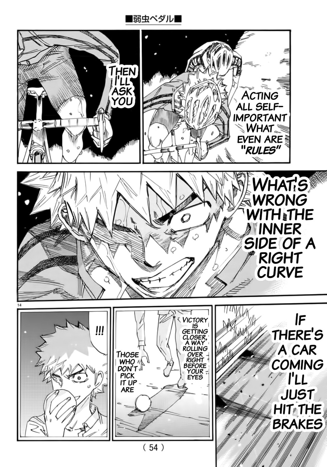 Yowamushi Pedal Chapter 643 page 10 - 