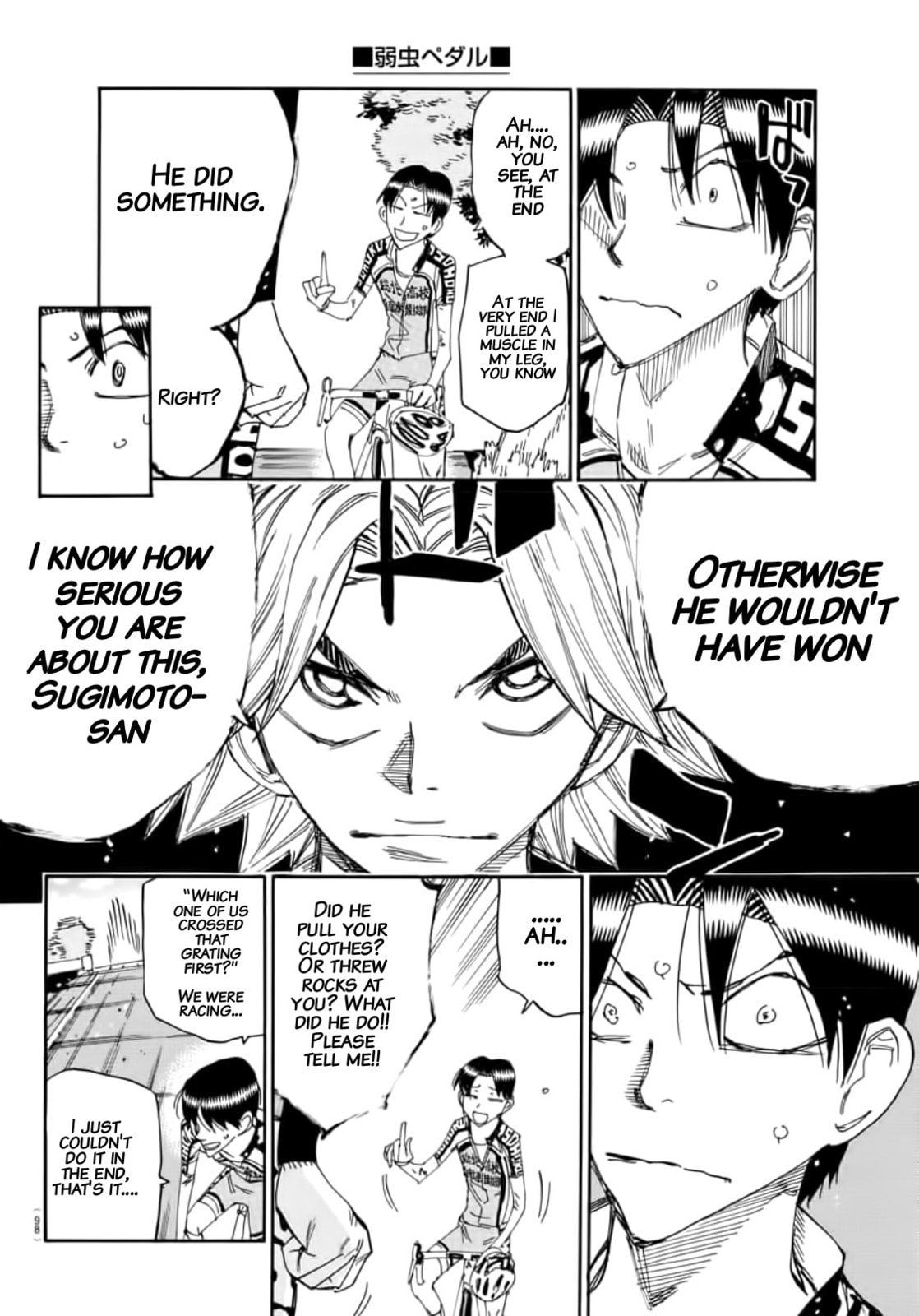 Yowamushi Pedal Chapter 644 page 14 - 