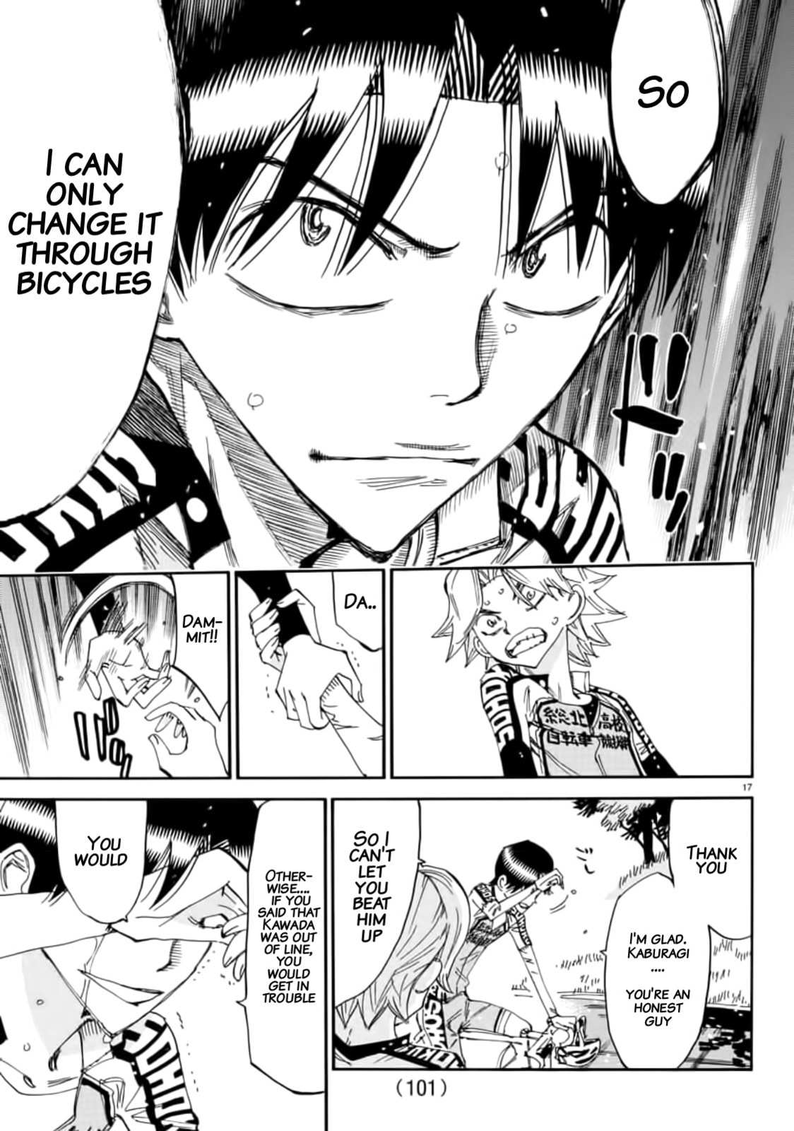 Yowamushi Pedal Chapter 644 page 17 - 