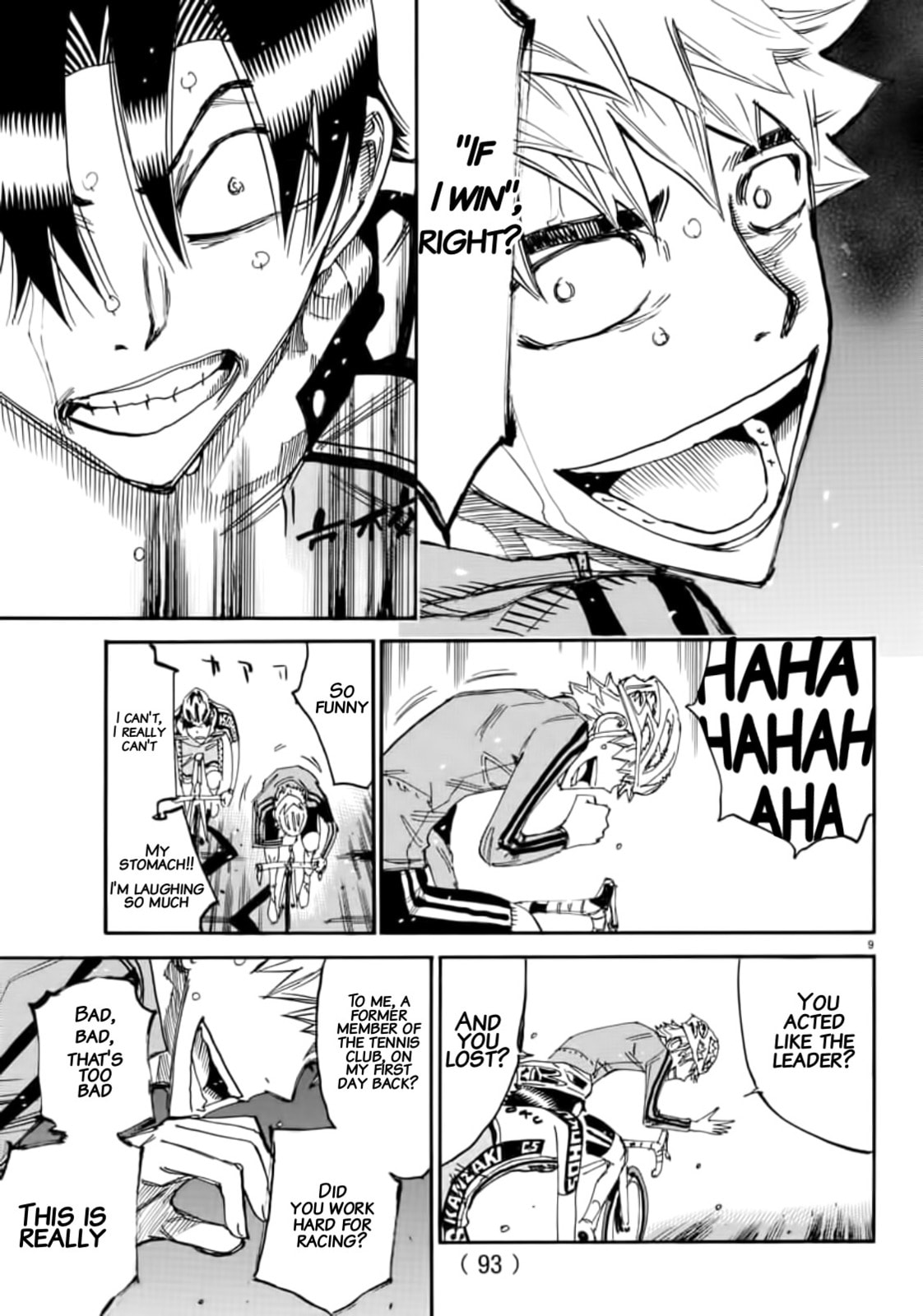 Yowamushi Pedal Chapter 644 page 9 - 