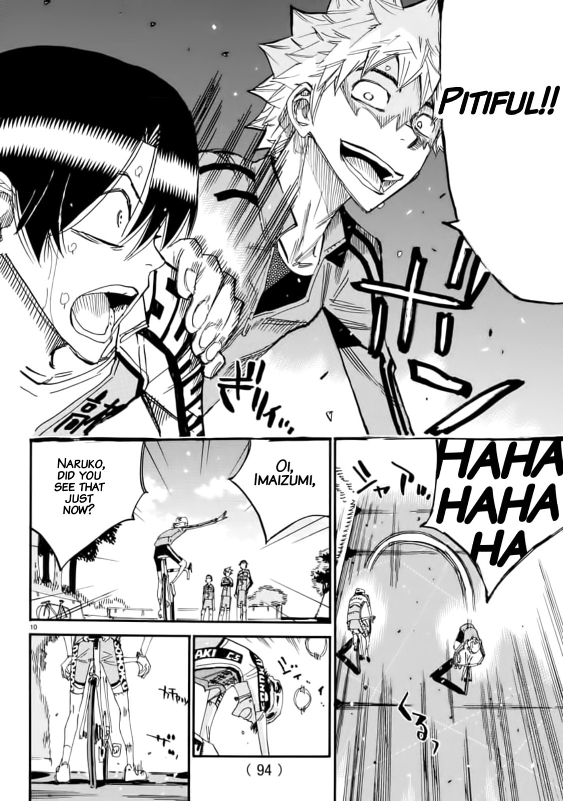 Yowamushi Pedal Chapter 644 page 10 - 