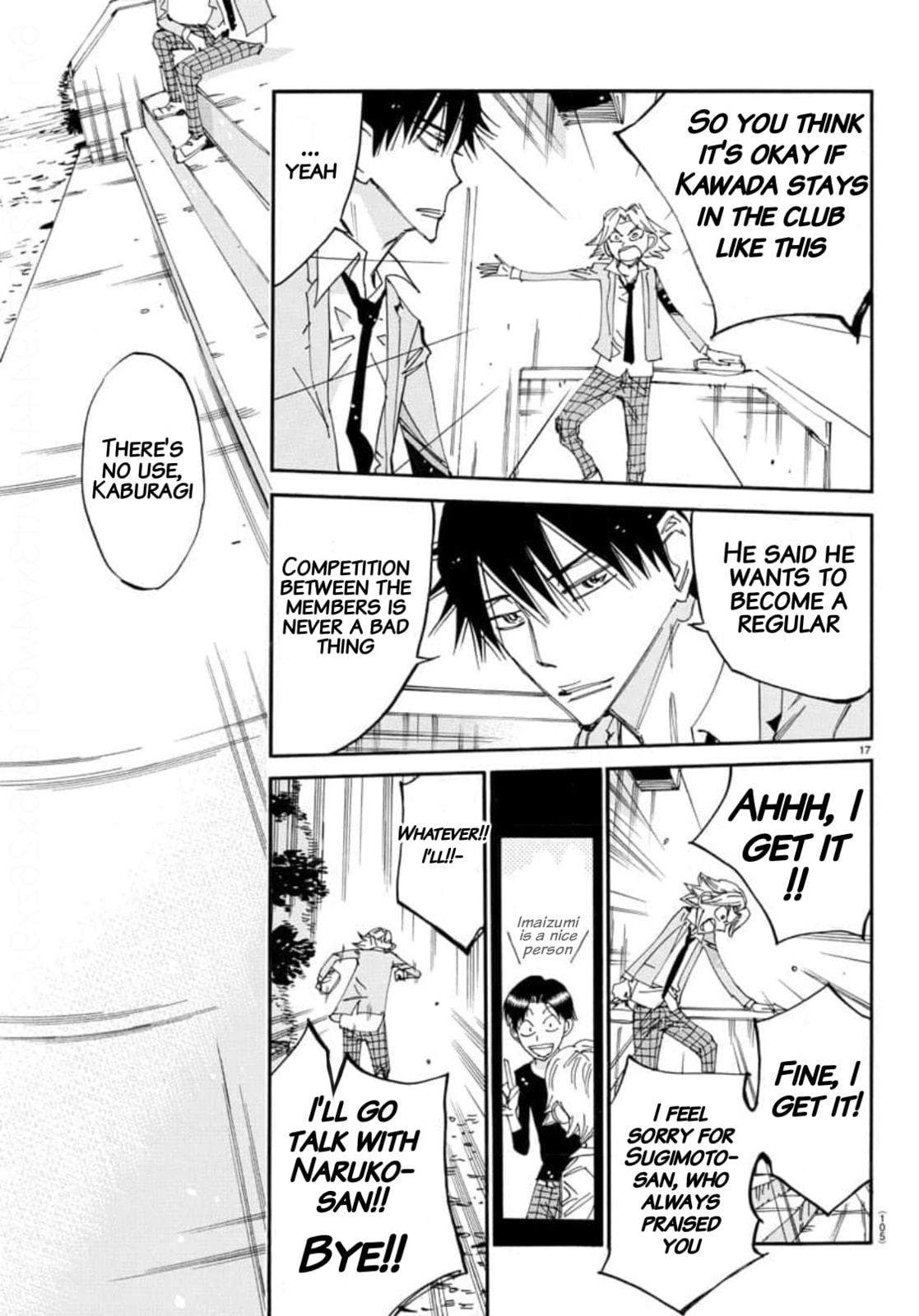 Yowamushi Pedal Chapter 645 page 16 - 