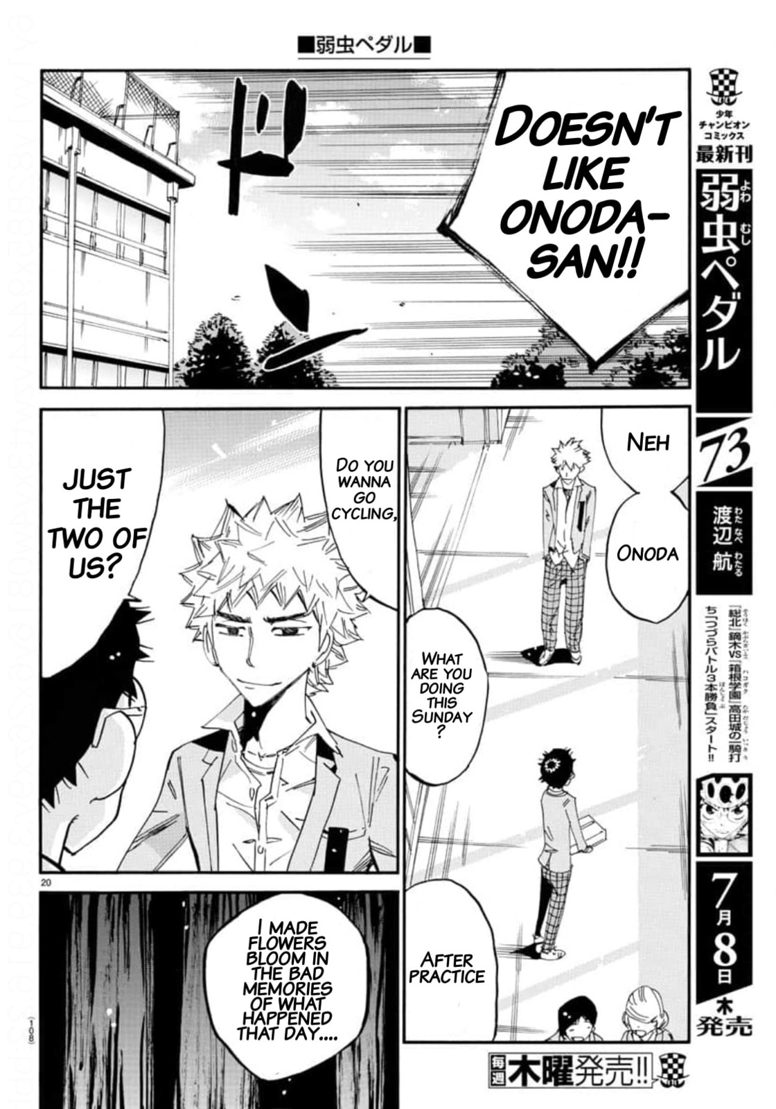 Yowamushi Pedal Chapter 645 page 19 - 