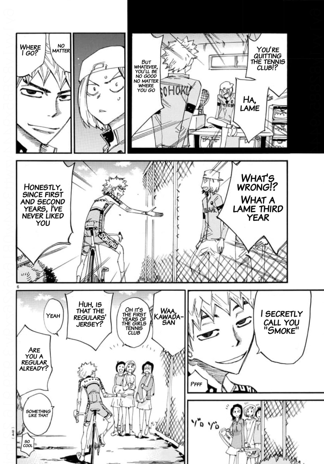 Yowamushi Pedal Chapter 645 page 6 - 