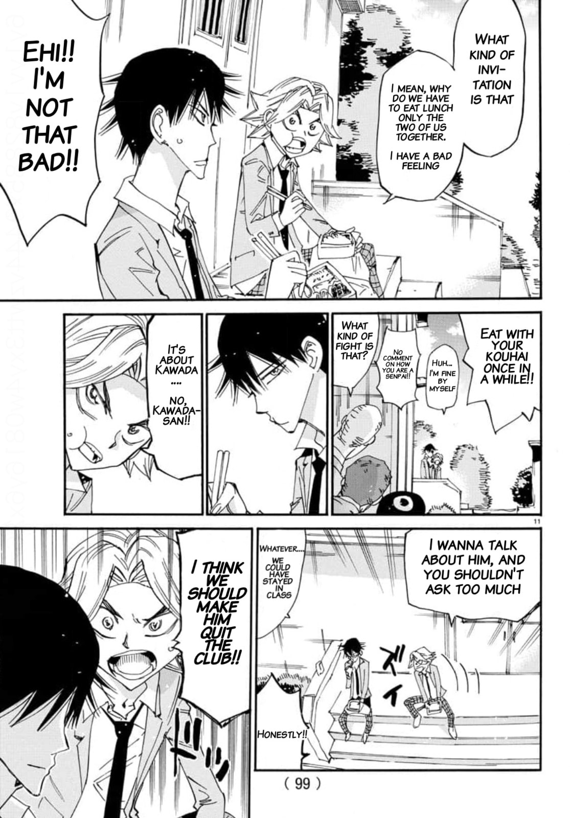 Yowamushi Pedal Chapter 645 page 10 - 