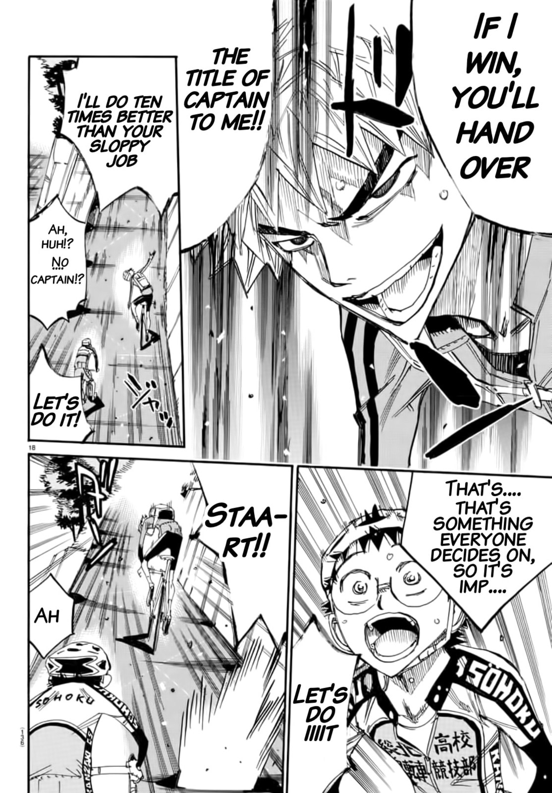 Yowamushi Pedal Chapter 646 page 16 - 