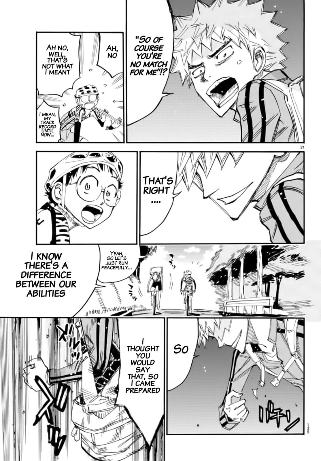 Yowamushi Pedal Chapter 646 page 19 - 
