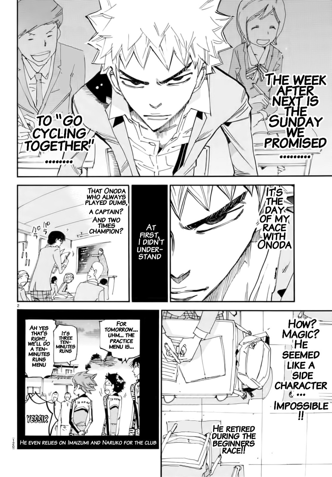 Yowamushi Pedal Chapter 646 page 3 - 